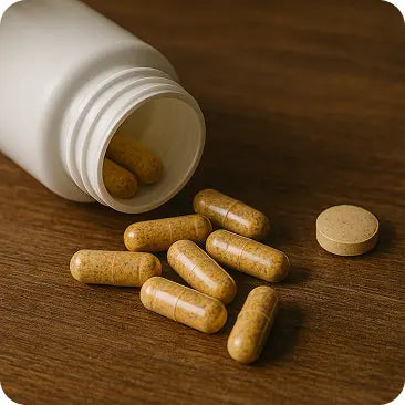 Supplements mit Brausetablette VitaminH2 molekularer Wasserstoff – moderne Nahrungsergänzung für Energie, Regeneration und Zellschutz.